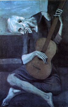 Pablo Picasso : the old guitarist
